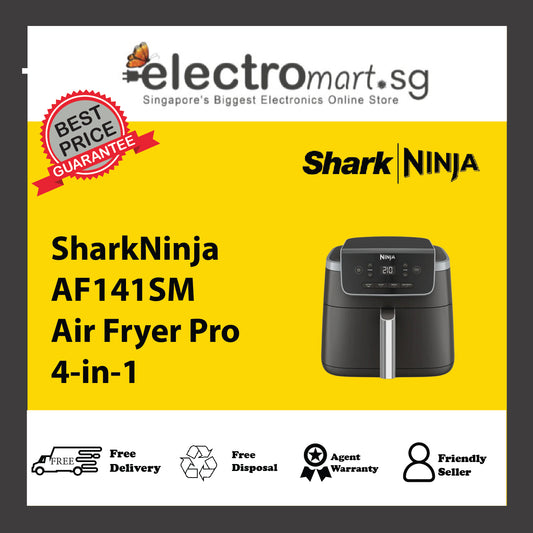 SharkNinja AF141SM Air Fryer Pro 4-in-1