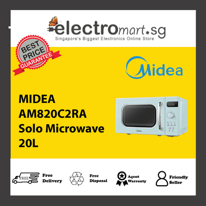 MIDEA AM820C2RA Solo Microwave 20L