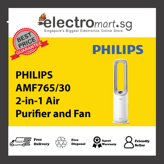 PHILIPS AMF765/30 2-in-1 Air Purifier and Fan