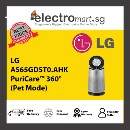LG AS65GDST0.AHK PuriCare™ 360° (Pet Mode)