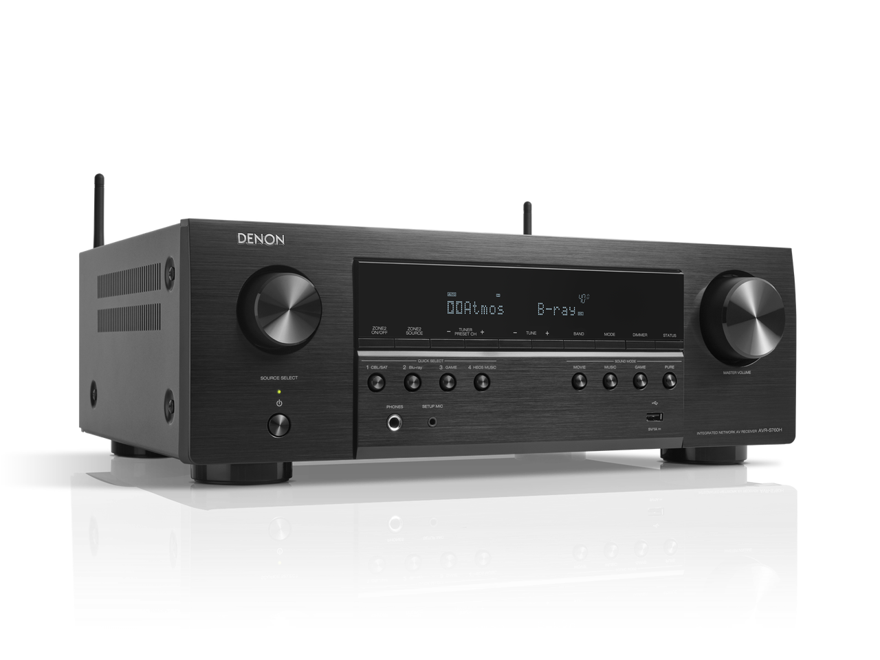 DENON AVR-S760H 7.2 Ch. 75W 8K AV Receiver