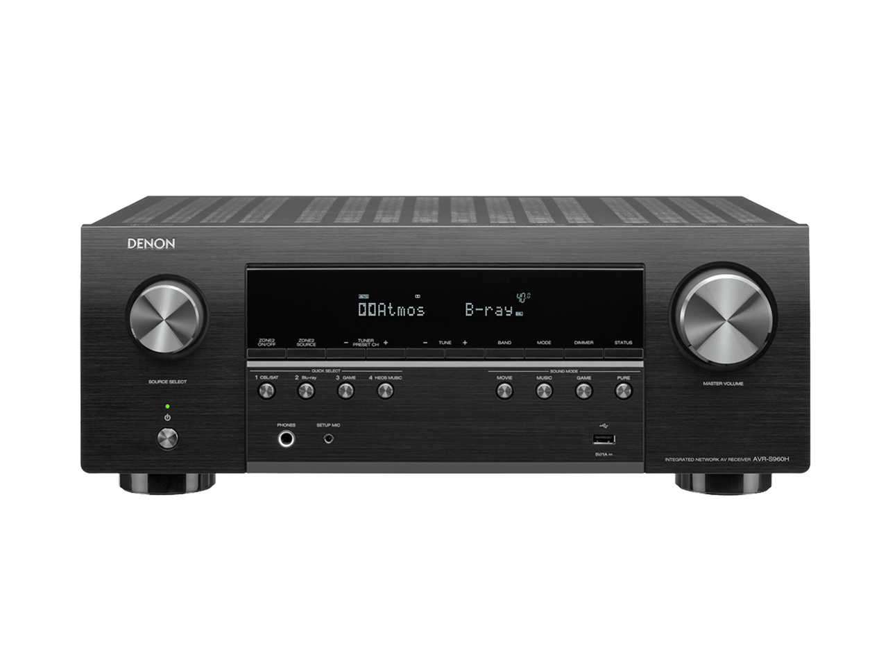 DENON AVR-S960H 7.2 Ch. 145W 8K AV Receiver