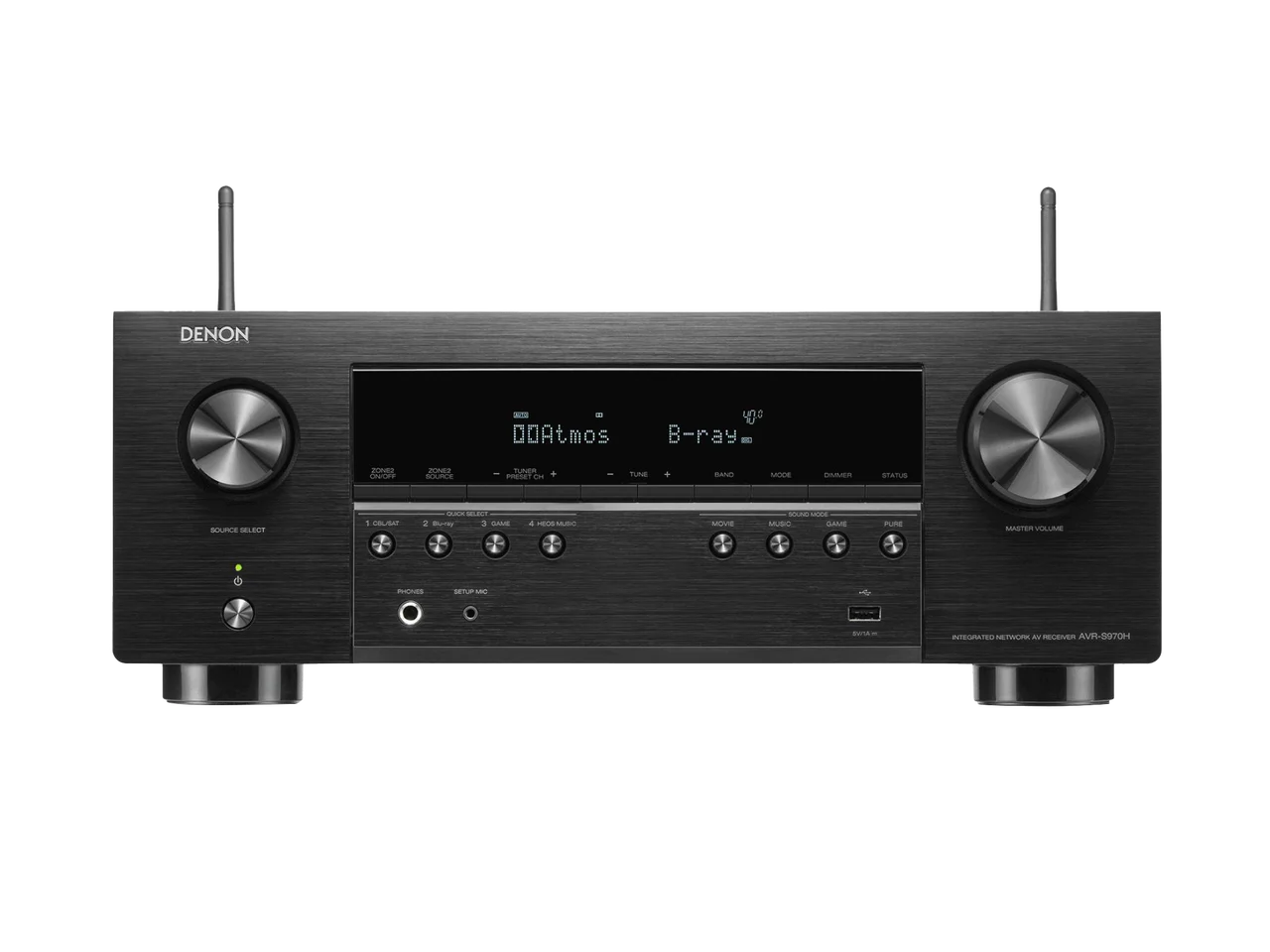 DENON AVR-S970H 7.2 Ch. 90W 8K AV Receiver