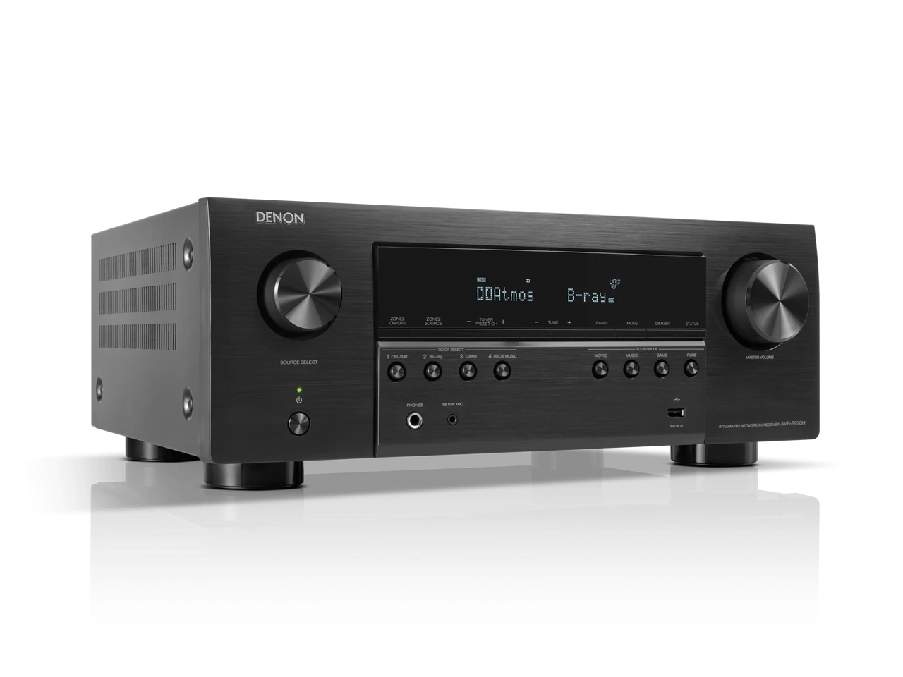 DENON AVR-S970H 7.2 Ch. 90W 8K AV Receiver