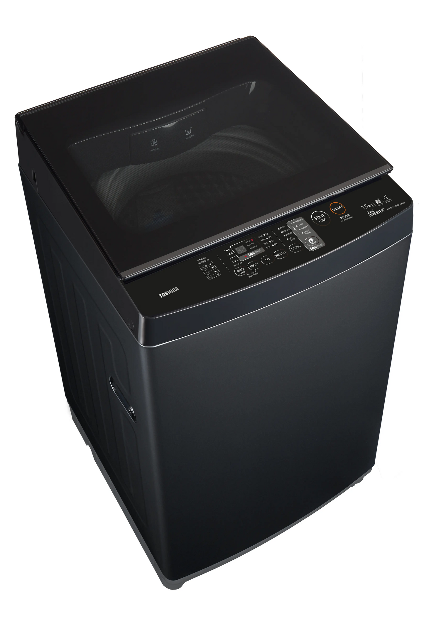 TOSHIBA AW-DUM1600LS(MK) Top Load Washing Machine 15kg