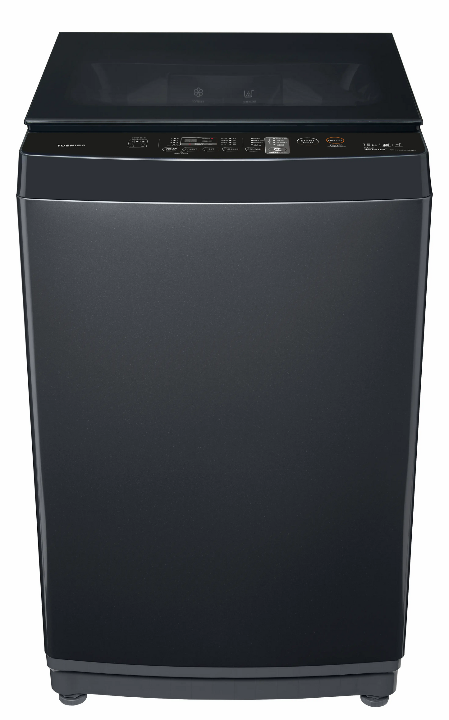TOSHIBA AW-DUM1600LS(MK) Top Load Washing Machine 15kg