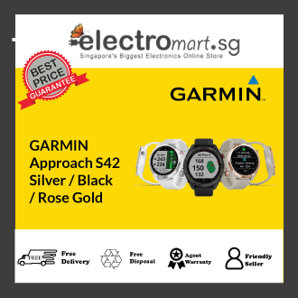 GARMIN Approach S42 Silver / Black  / Rose Gold