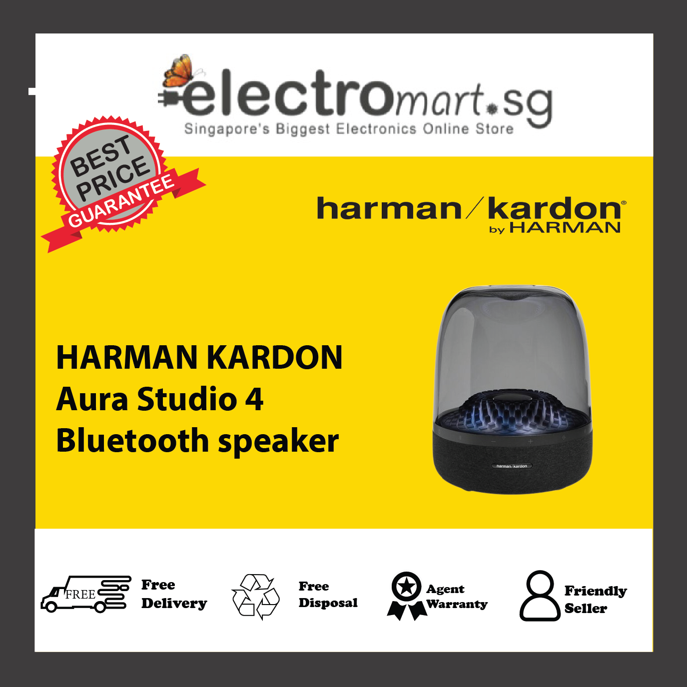 HARMAN KARDON Aura Studio 4 Bluetooth speaker