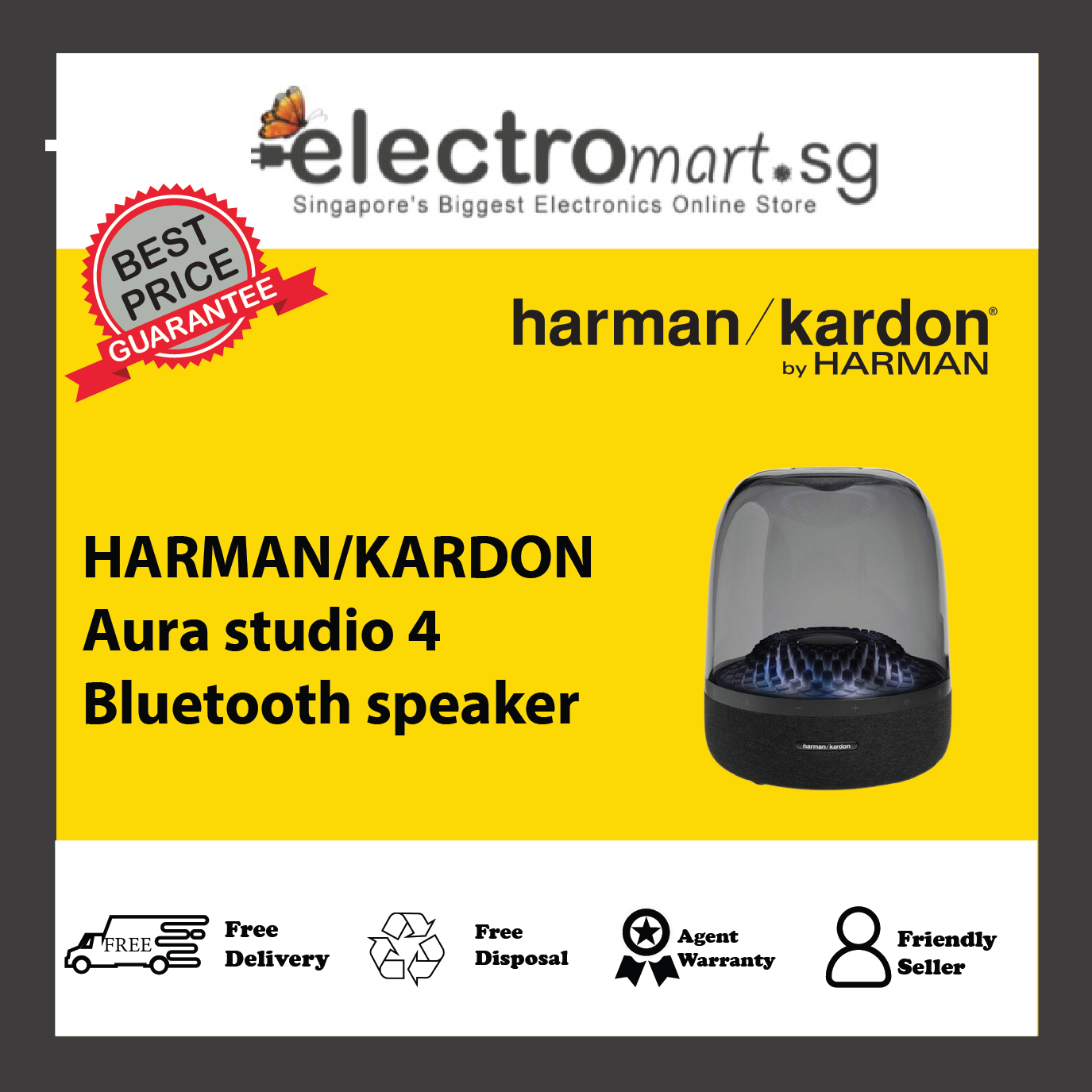 HARMAN/KARDON Aura studio 4 Bluetooth speaker