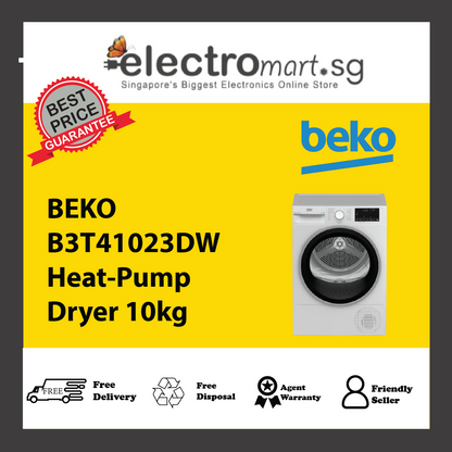 BEKO B3T41023DW Heat-Pump Dryer 10kg