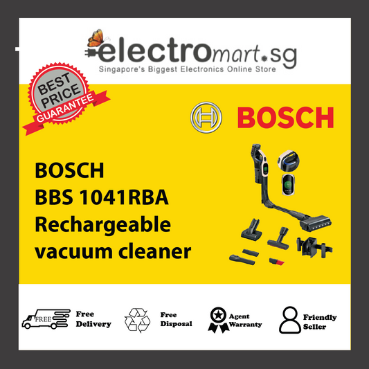 BOSCH BBS 1041RBA Rechargeable vacuum cleaner