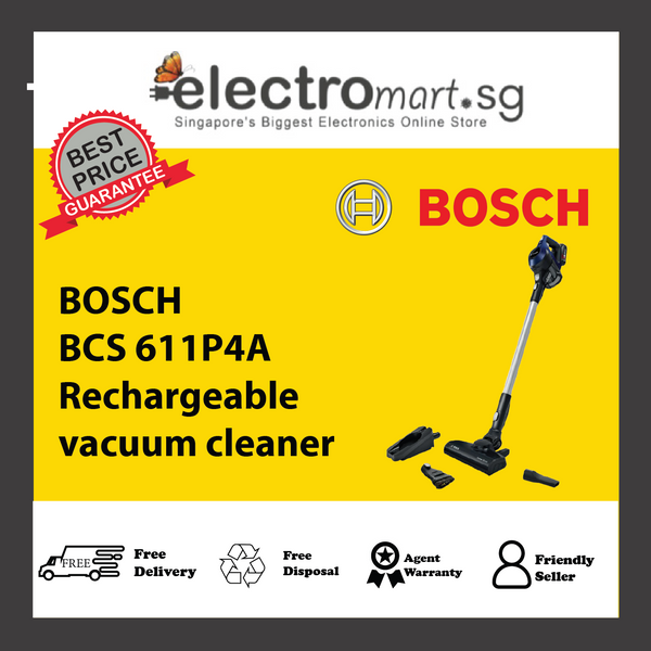 BOSCH BCS611P4A HANDSTICK VACUUM CLEANER (18V) BLUE COLOR