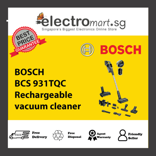 BOSCH BCS 931TQC Rechargeable vacuum cleaner