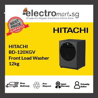 Hitachi BD-120XGV 12kg Front Load Washer