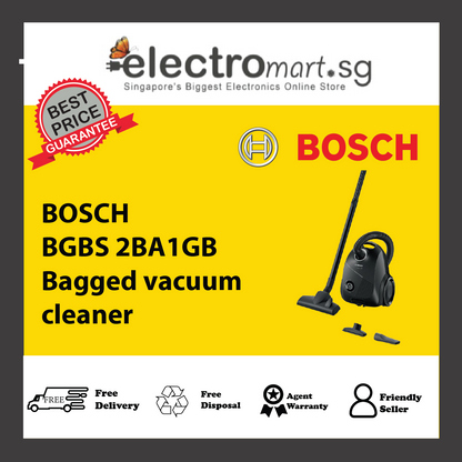 BOSCH BGBS 2BA1GB Series 2 Bagged  vacuum cleaner