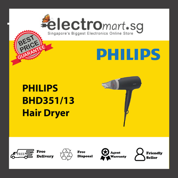 PHILIPS BHD351/13 Hair Dryer