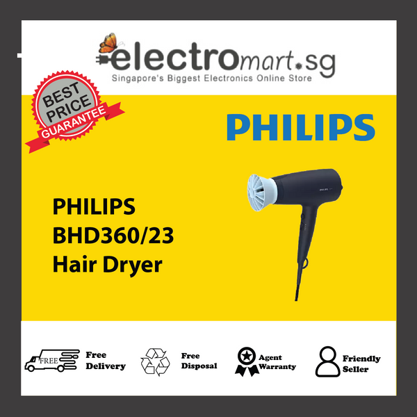PHILIPS BHD360/23 Hair Dryer