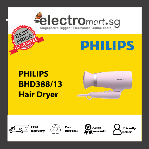 PHILIPS BHD388/13 Hair Dryer