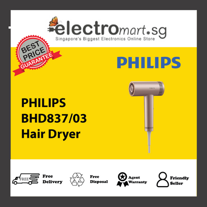 PHILIPS BHD837/03 Hair Dryer