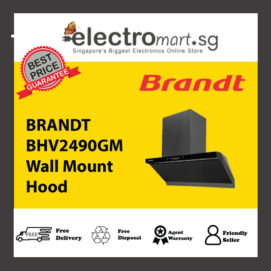 BRANDT BHV2490GM Wall Mount Hood
