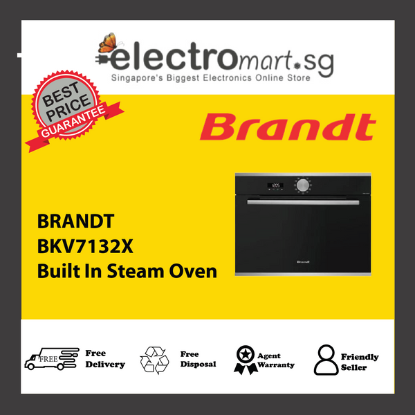 BRANDT BKV7132X Built In Steam Oven