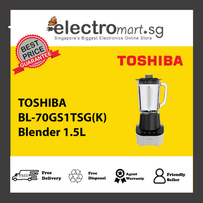 TOSHIBA BL-70GS1TSG(K) Blender 1.5L