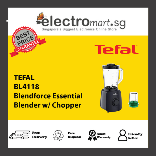 TEFAL BL4118 Blendforce Essential Blender w/ Chopper