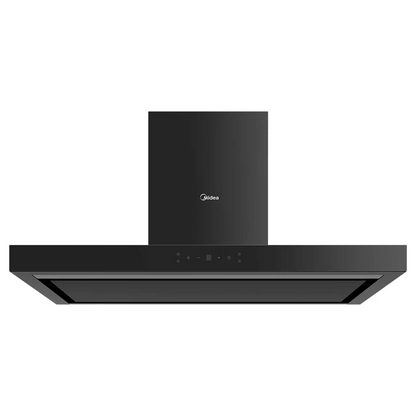 MIDEA MBI-90M79 Chimney Hood 90cm Black/Silver