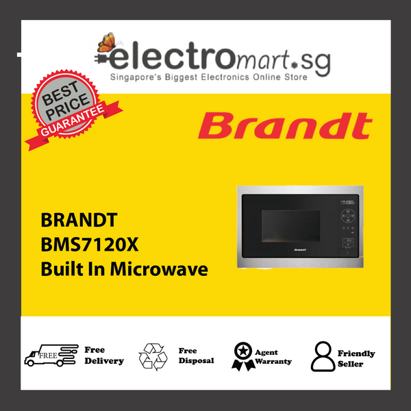 BRANDT BMS7120X Built In Microwave