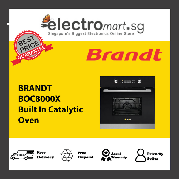 BRANDT BOC8000X  Built In Catalytic  Oven