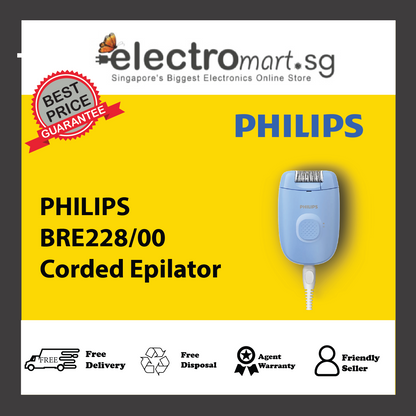 PHILIPS BRE228/00 Corded Epilator