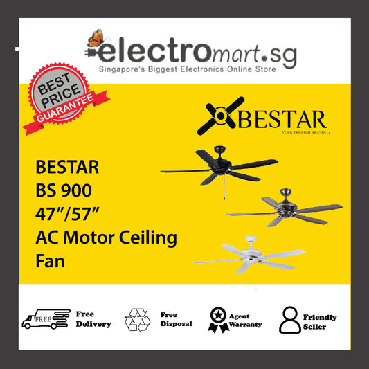 BESTAR BS 900 47”/57” AC Motor Ceiling  Fan