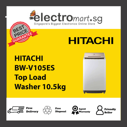 HITACHI BW-V105ES Top Load Washer 10.5kg