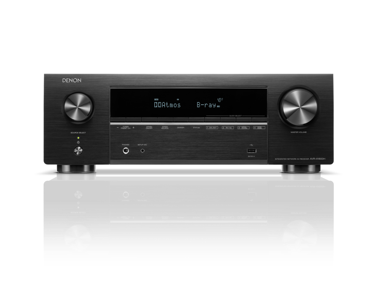DENON AVR-X1800H 7.2Ch Atmos Network AV Receiver