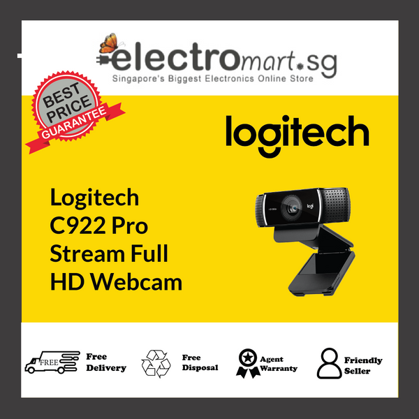 Logitech C922 Pro Stream Full HD Webcam