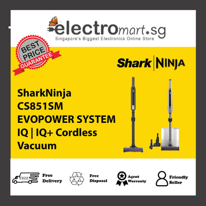 SharkNinja CS851SM EVOPOWER SYSTEM IQ | IQ+ Cordless Vacuum