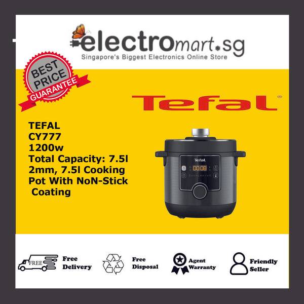 TEFAL CY777 TURBO CUISINE MAXI MULTICOOKER 7.5L