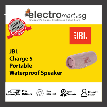 JBL Charge 5 Portable Waterproof Speaker with Powerbank
