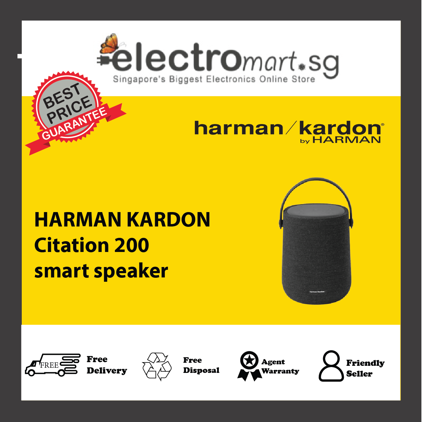 HARMAN KARDON Citation 200 smart speaker