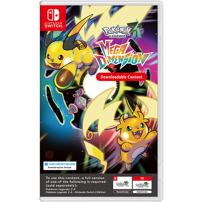 Nintendo Pokemon Legends Z-A Mega Dimension DL Code In Box