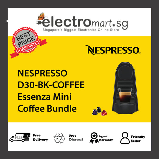 NESPRESSO D30-BK-COFFEE Essenza Mini Coffee Bundle