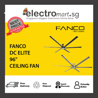 FANCO DC ELITE 96" CEILING FAN