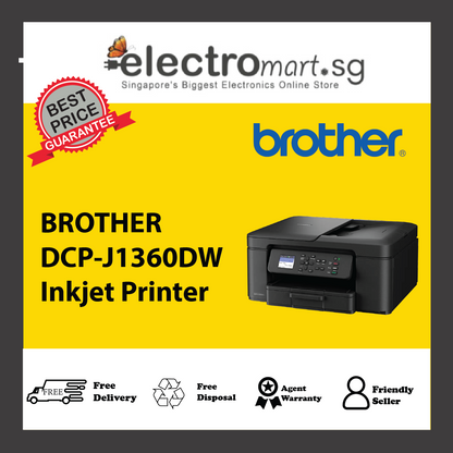 BROTHER DCP-J1360DW Inkjet Printer