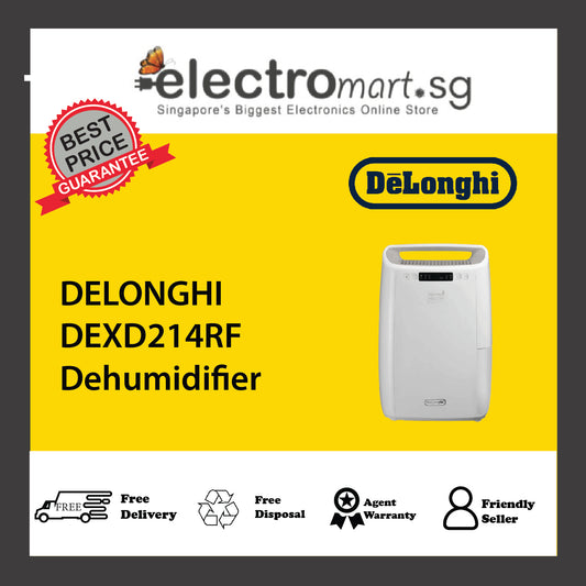 DELONGHI DEXD214RF Dehumidifier 14L