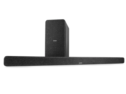 DENON DHT-S517 Large Sound Bar with wireless Subwoofer and Dolby Atmos