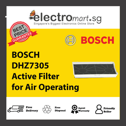 BOSCH DHZ7305 Active Filter for Air Operating