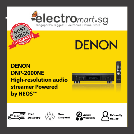 DENON DNP-2000NE High-resolution audio streamer Powered by HEOS™