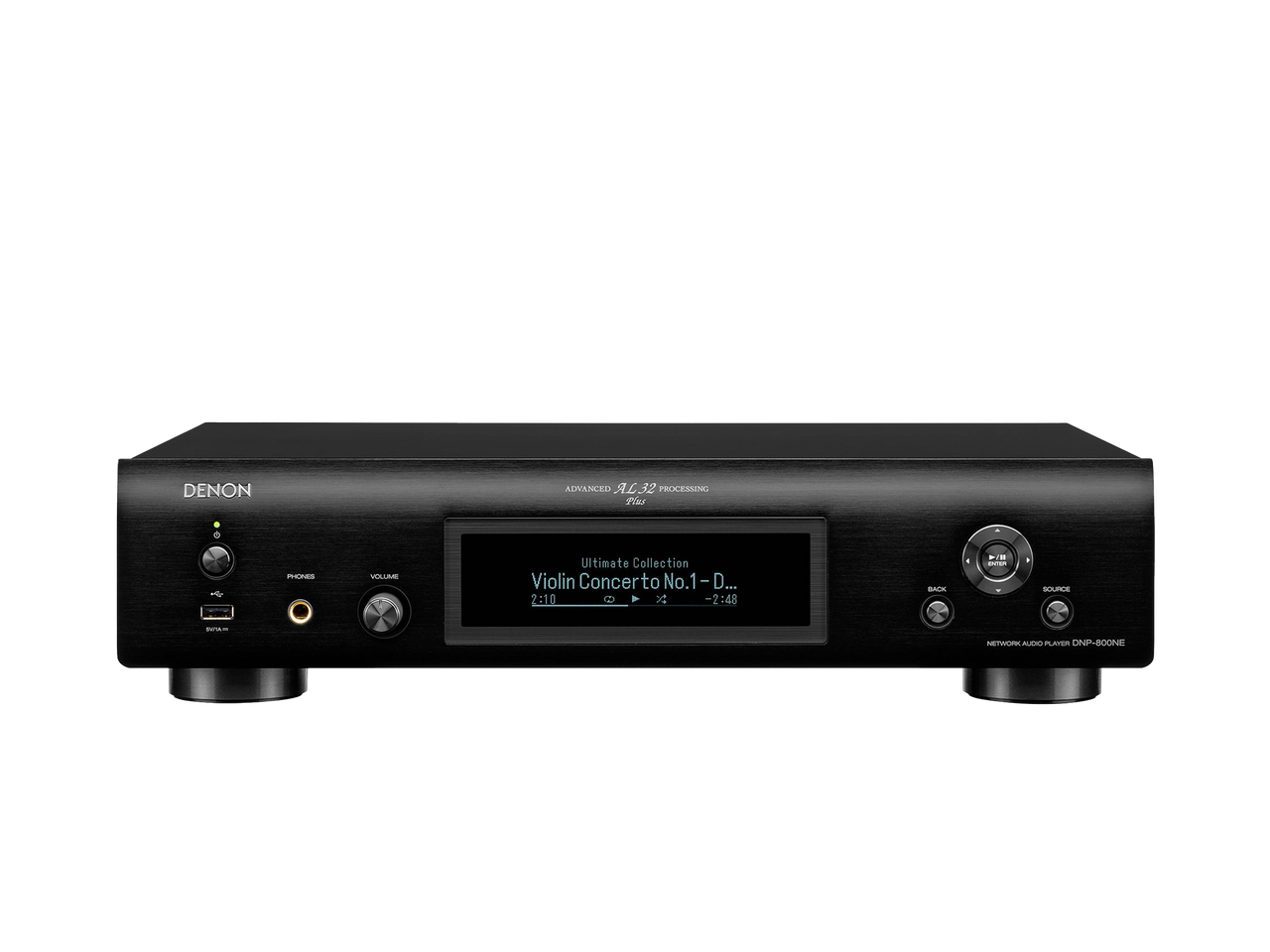 DENON DNP-800NEBKE2 Hi-Res Network Audio Player with Bluetooth and HEOS® Built-In