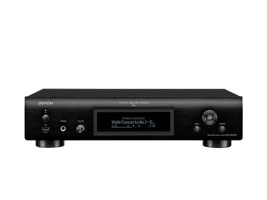 DENON DNP-800NEBKE2 Hi-Res Network Audio Player with Bluetooth and HEOS® Built-In
