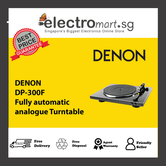 DENON DP-300F Fully automatic analogue Turntable